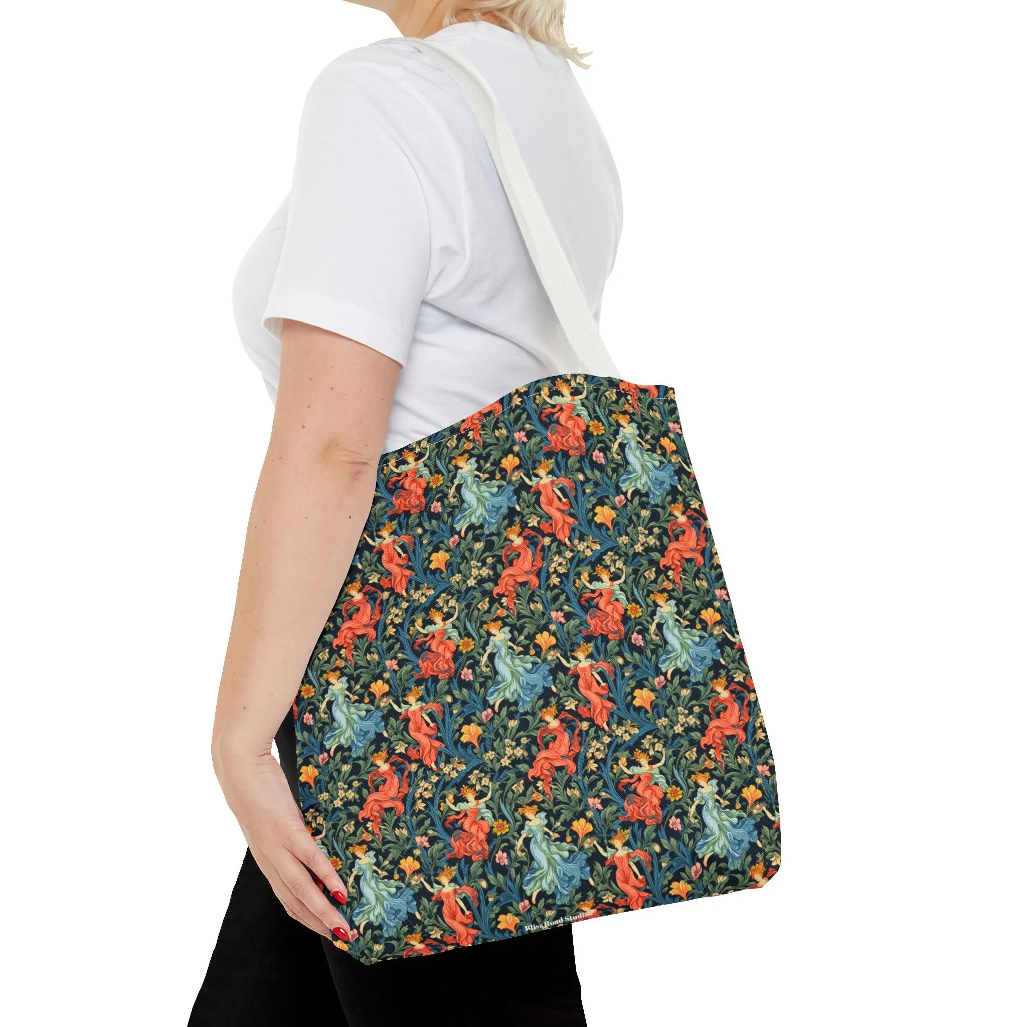 Dance of the Goddesses Tote Bag - Grace, Beauty, and a Touch of Magic in Every Step! Available in 3 sizes.
