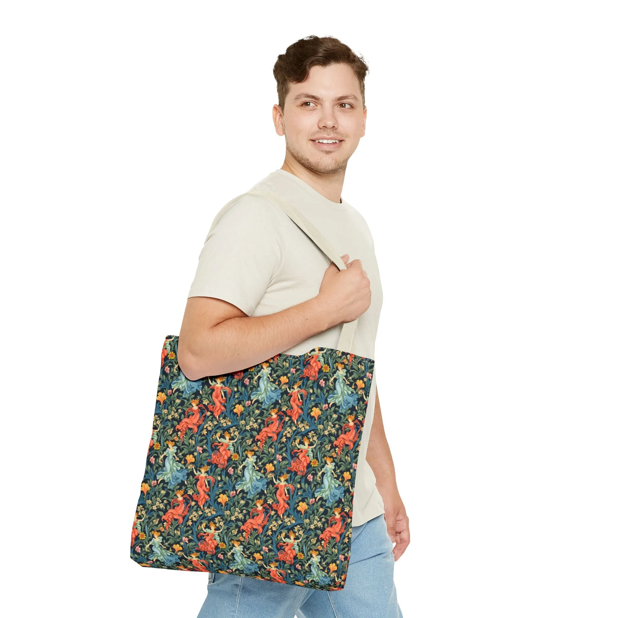 Dance of the Goddesses Tote Bag - Grace, Beauty, and a Touch of Magic in Every Step! Available in 3 sizes.