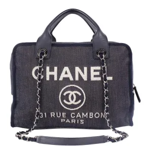 Deauville Denim Shoulder Bag Tote