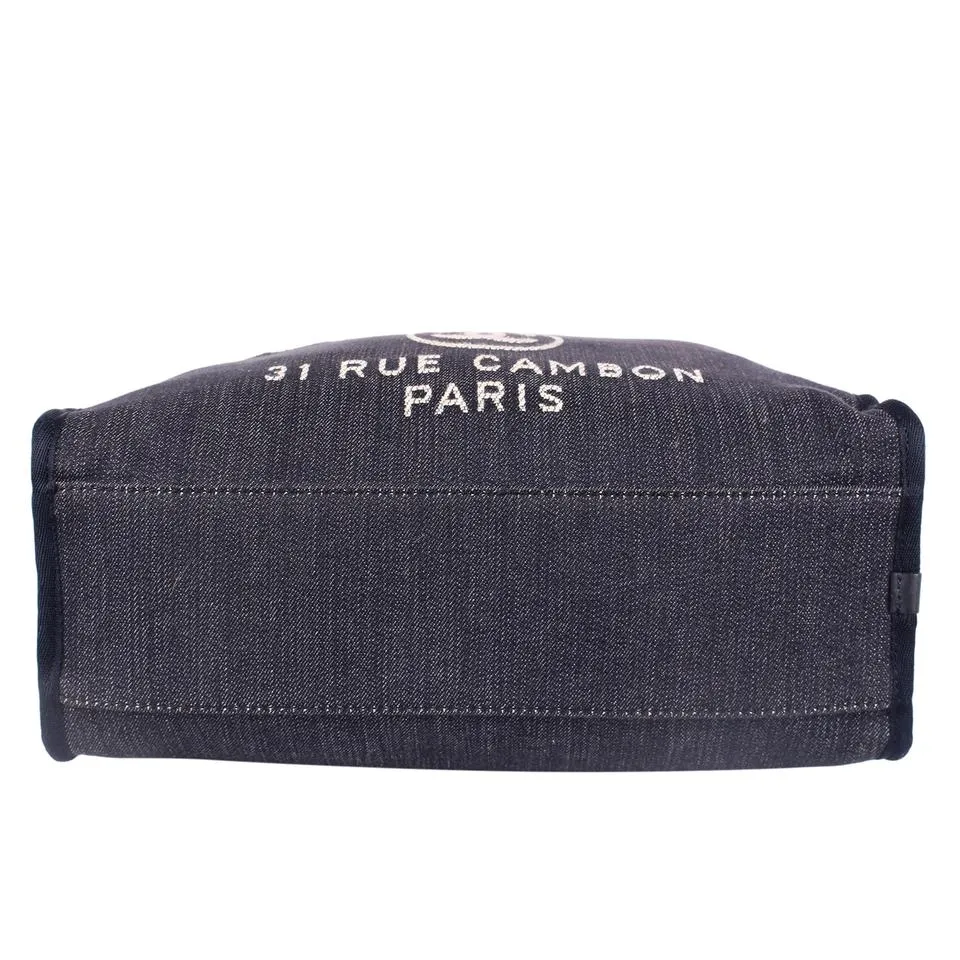 Deauville Denim Shoulder Bag Tote