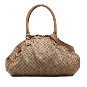 Diamante Canvas Sukey Satchel