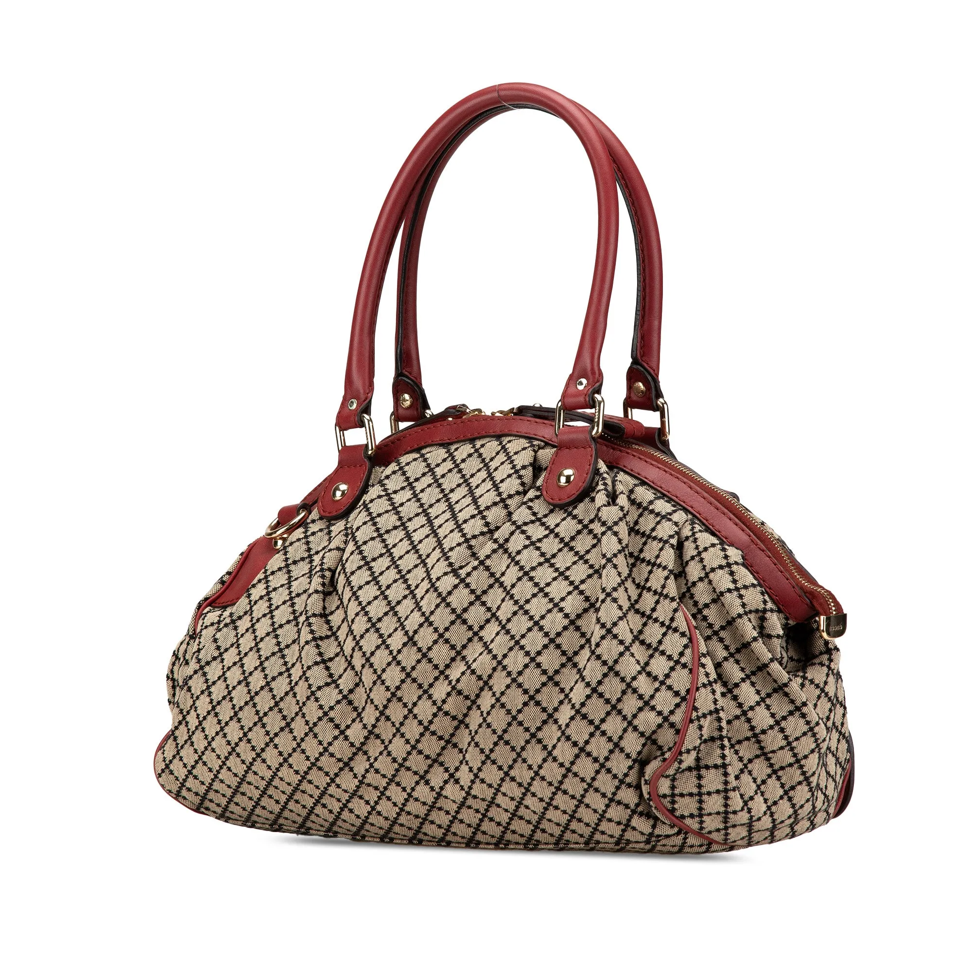 Diamante Canvas Sukey Satchel