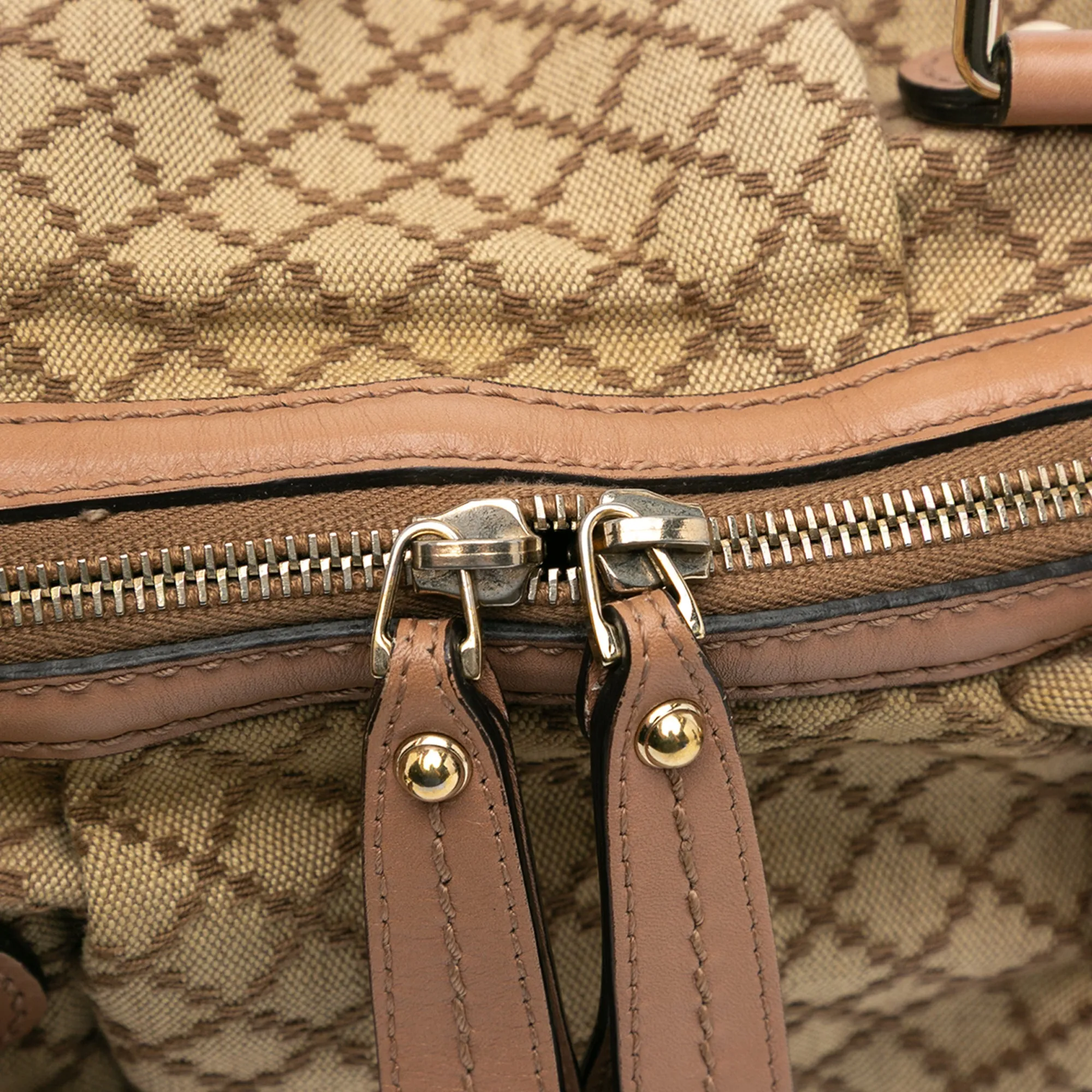 Diamante Canvas Sukey Satchel