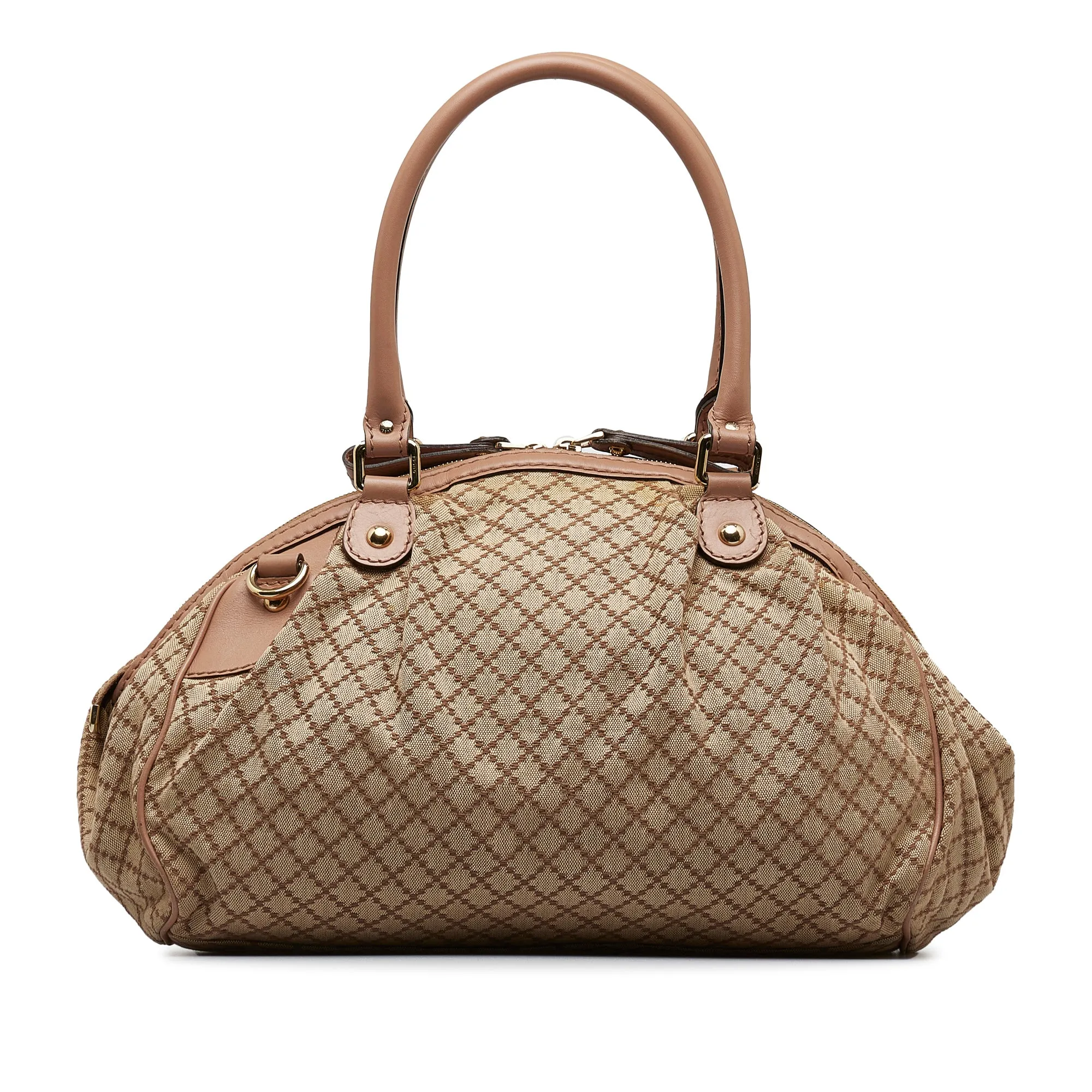 Diamante Canvas Sukey Satchel