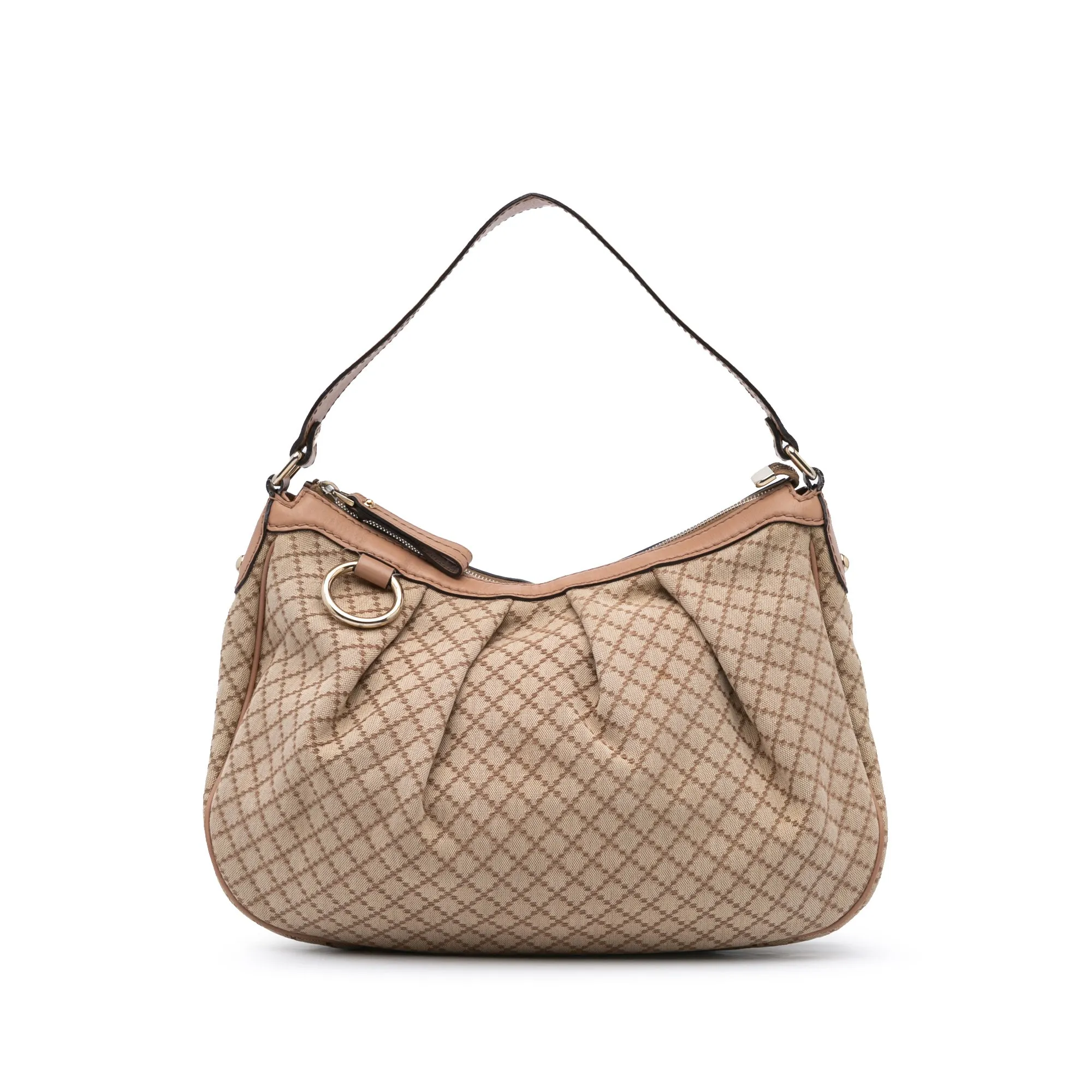 Diamante Canvas Sukey Shoulder Bag