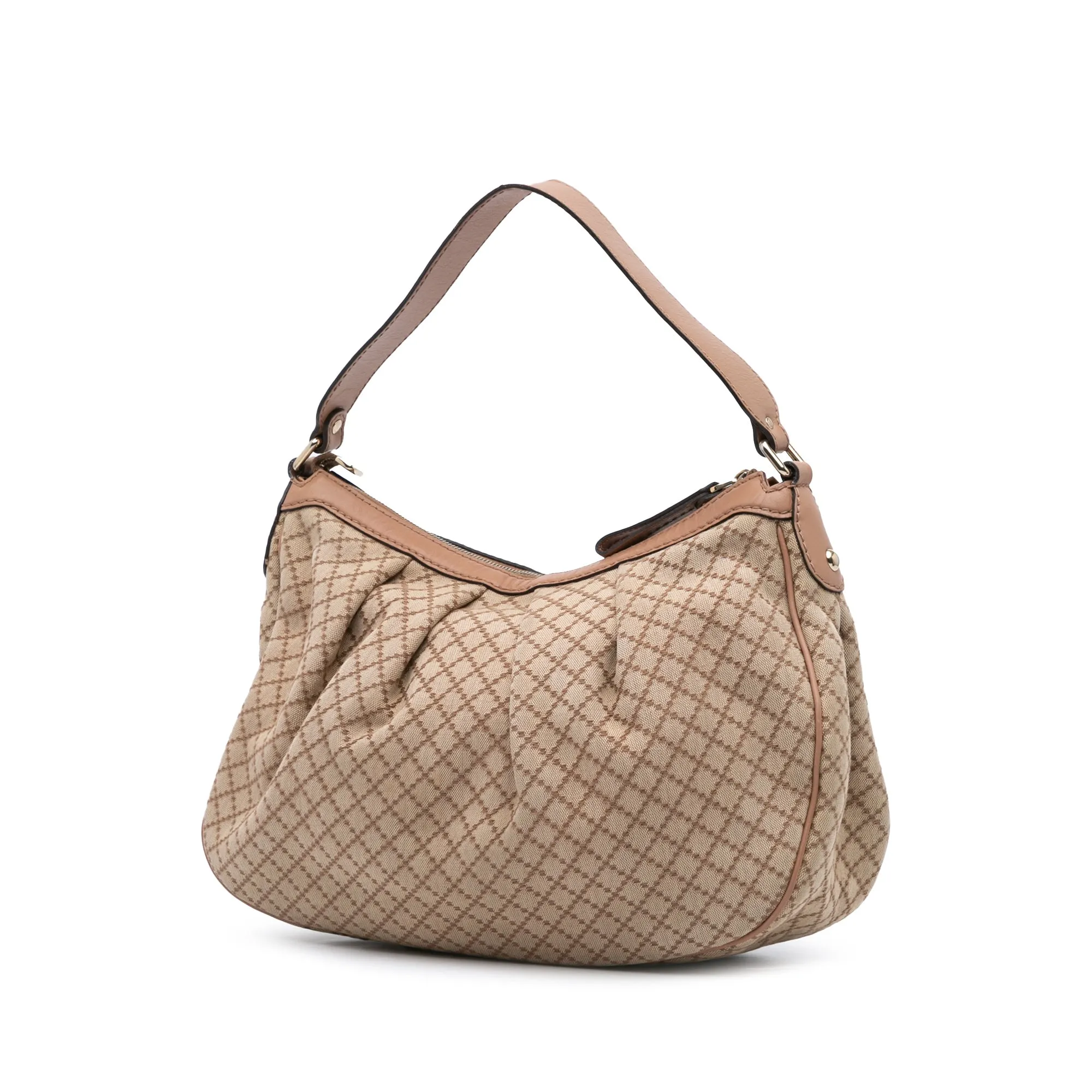 Diamante Canvas Sukey Shoulder Bag