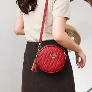 Diamond Fashion Round Korean Cute Style Shoulder Bags