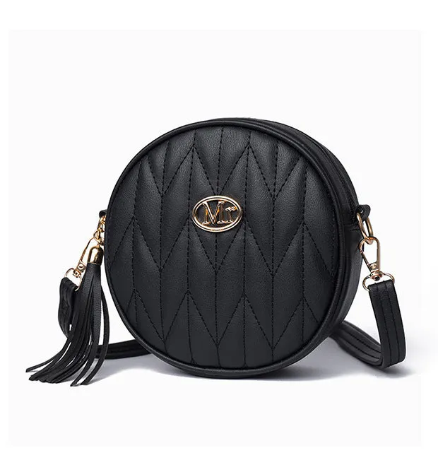 Diamond Fashion Round Korean Cute Style Shoulder Bags