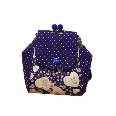 DIY Kit set Cotton Fabric Shoulder bags Backpacks