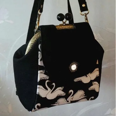 DIY Kit set Cotton Fabric Shoulder bags Backpacks