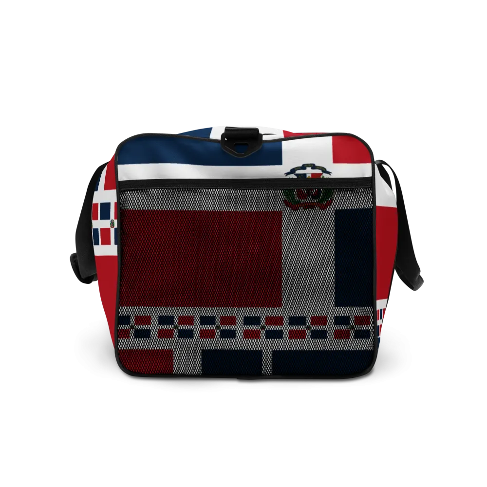 Dominican Republic Flag All-Over Collage Duffle Bag