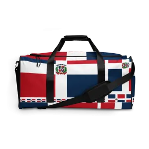 Dominican Republic Flag All-Over Collage Duffle Bag
