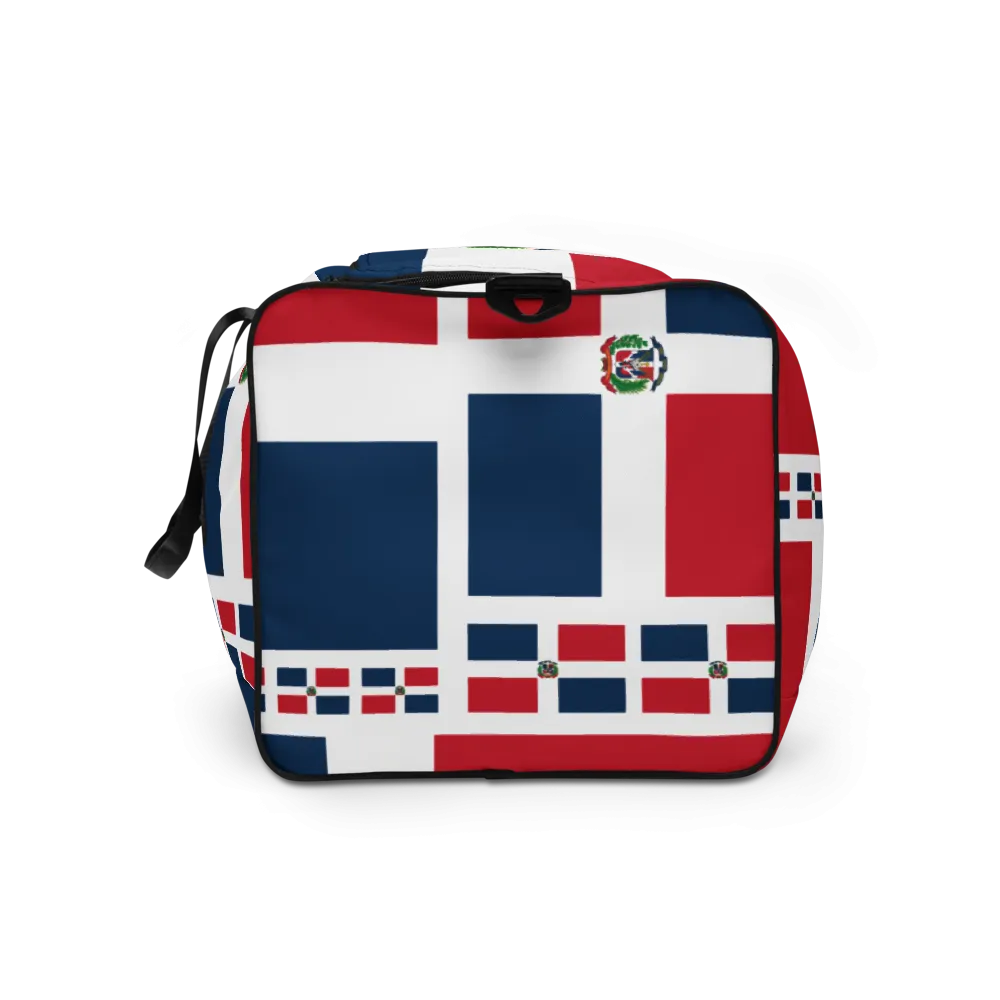 Dominican Republic Flag All-Over Collage Duffle Bag