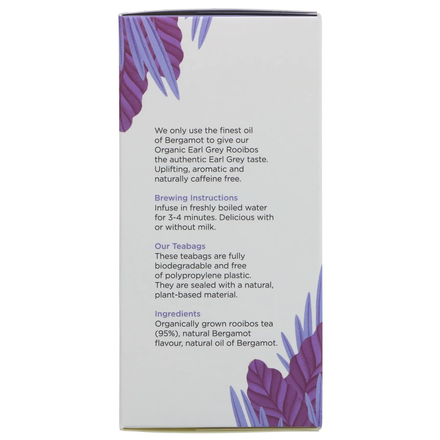 Dragonfly Tea | Rooibos Earl Grey | 40 bags