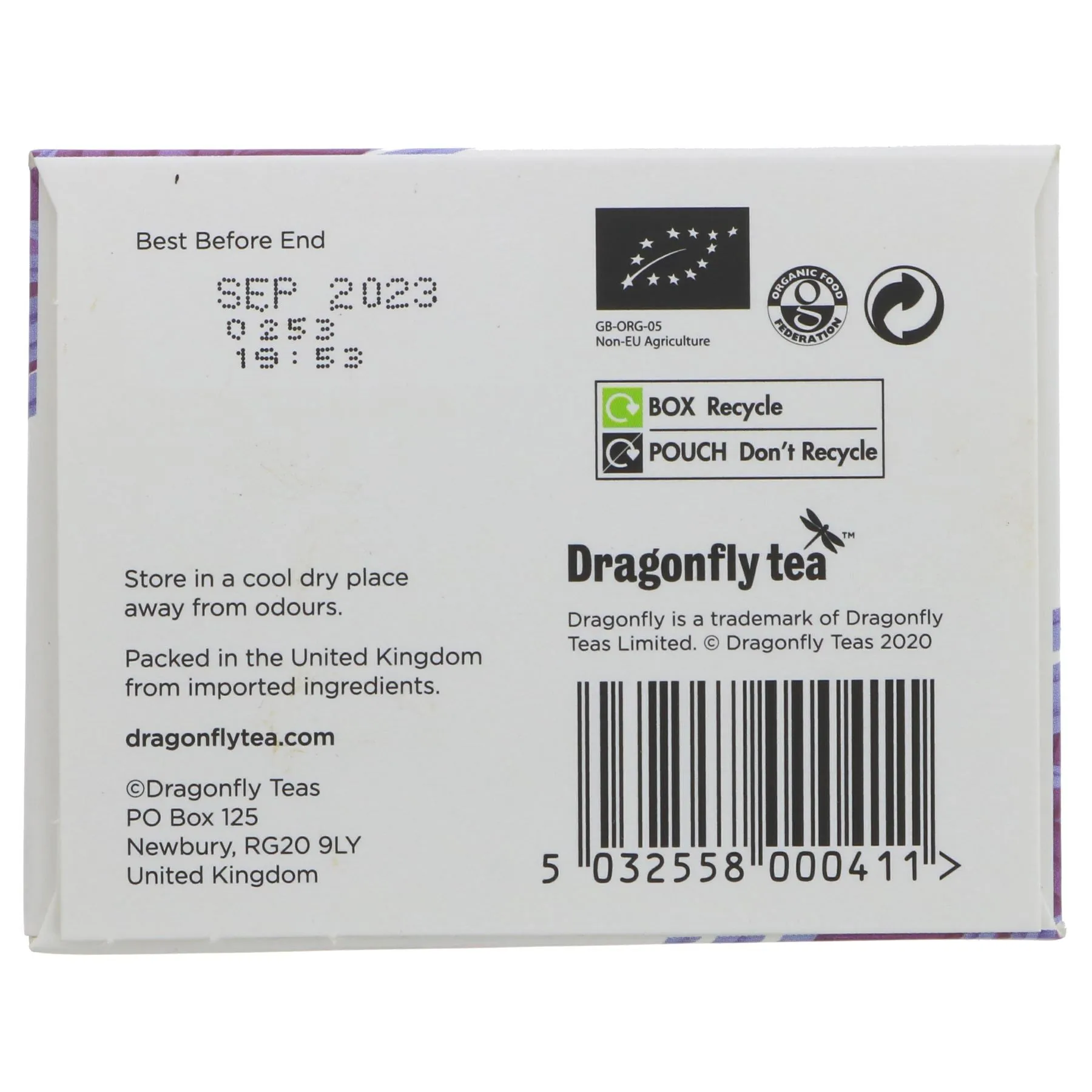 Dragonfly Tea | Rooibos Earl Grey | 40 bags