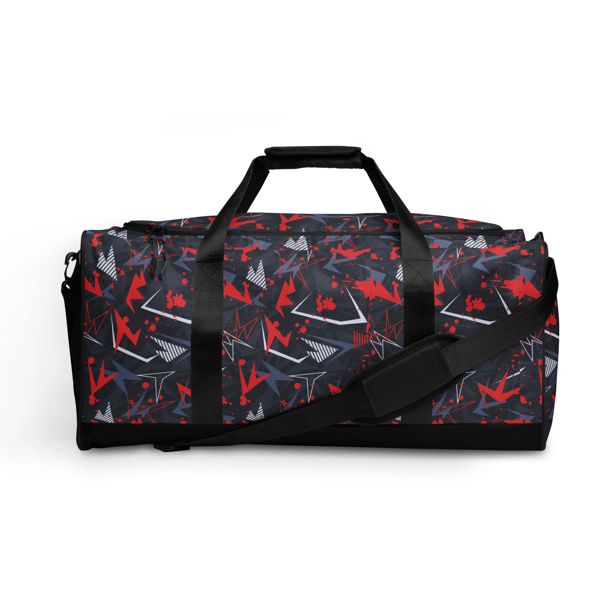 Duffle bag | Abstract background with sport pattern | print on demand