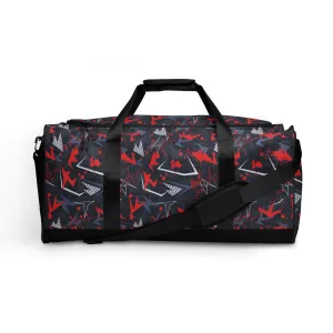 Duffle bag | Abstract background with sport pattern | print on demand