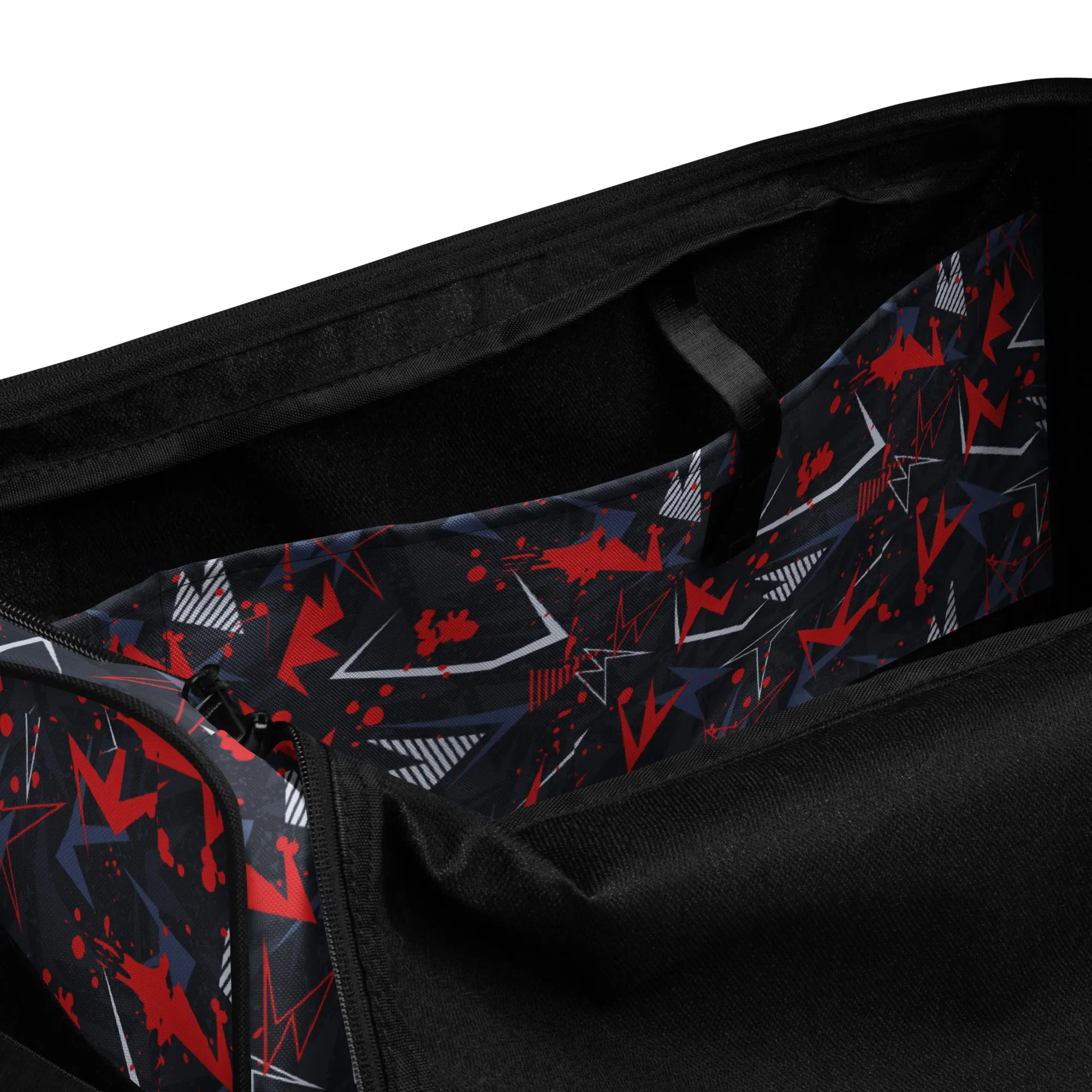Duffle bag | Abstract background with sport pattern | print on demand