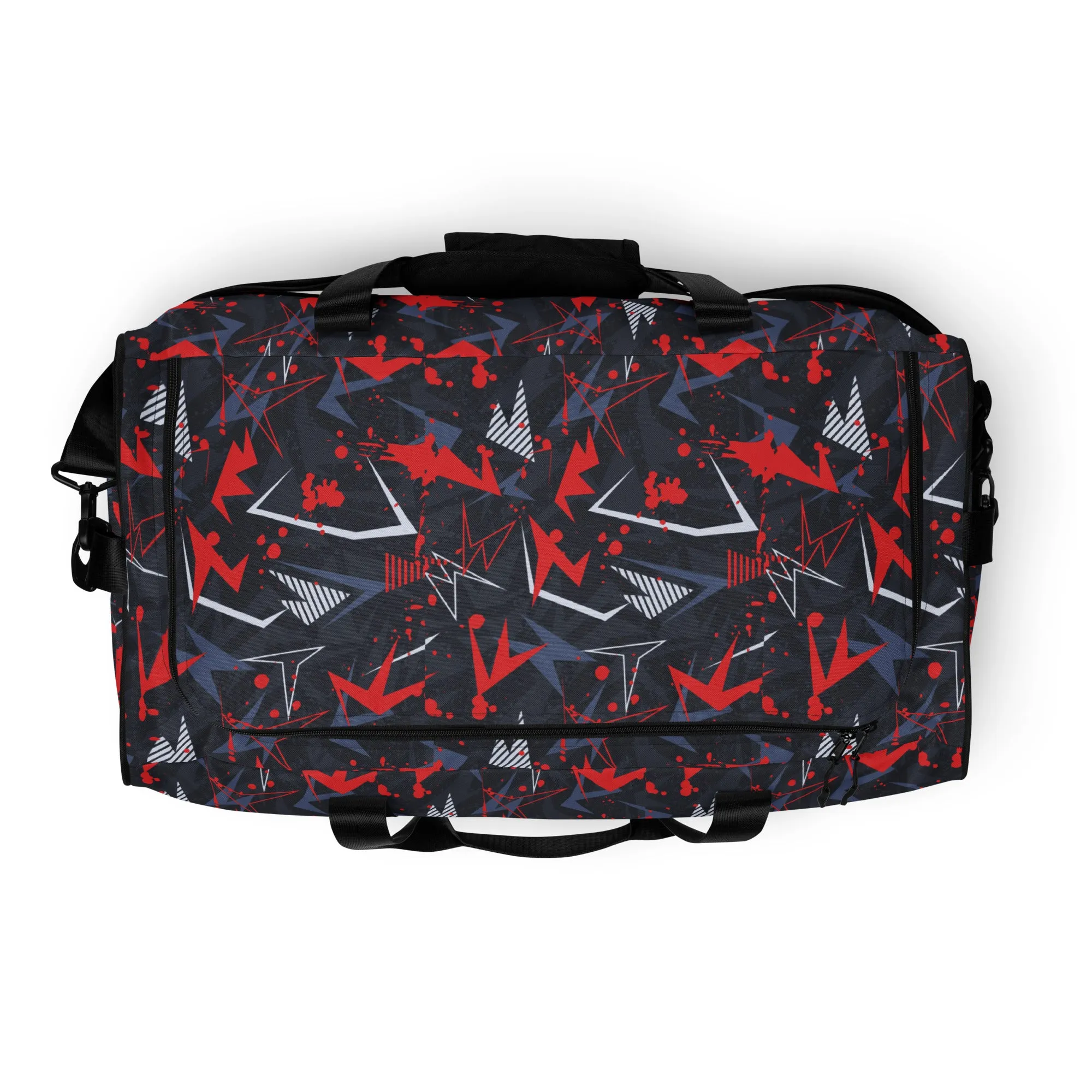 Duffle bag | Abstract background with sport pattern | print on demand
