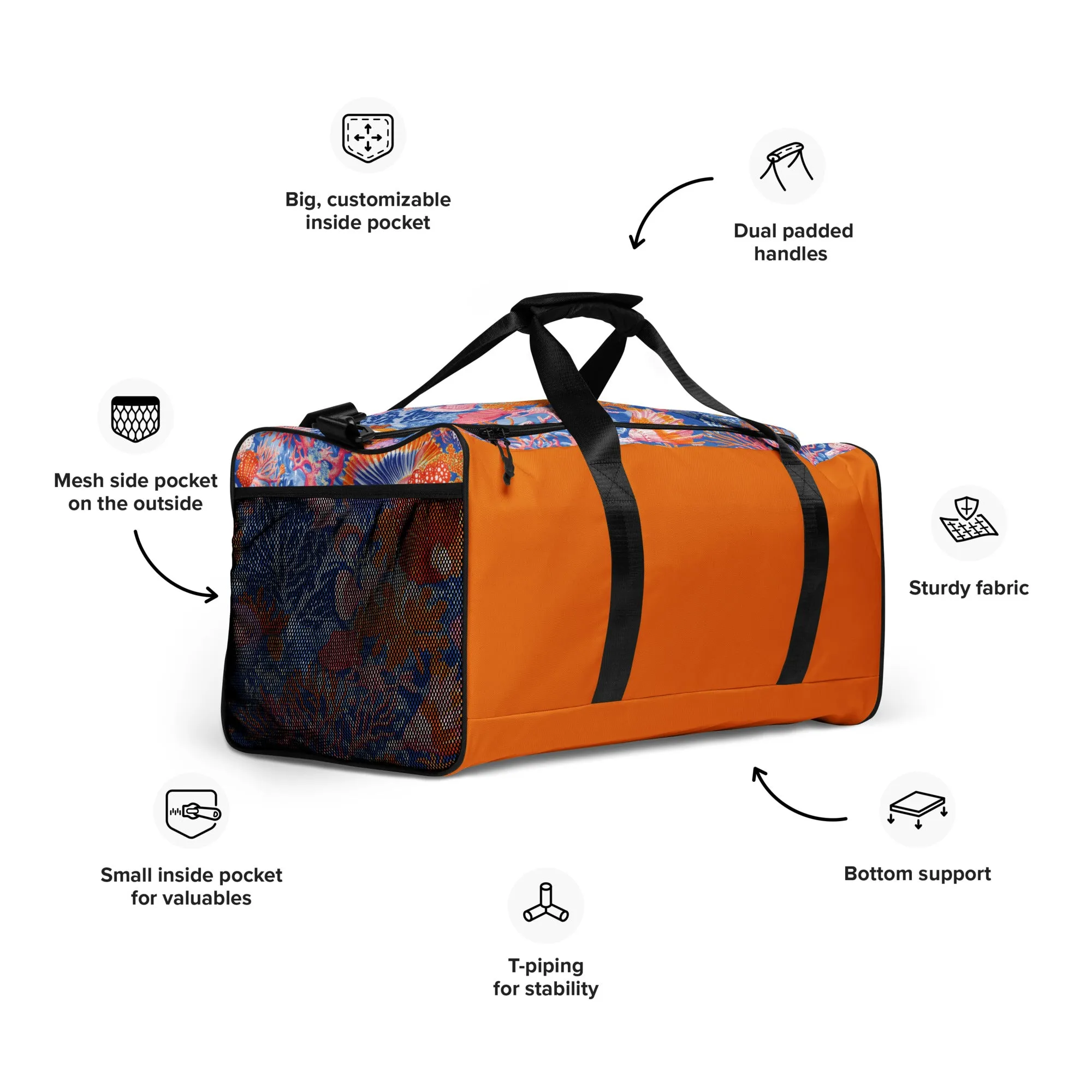 Duffle bag-Traveling-Weekender -Camping