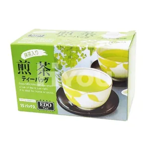 Edo Tea Bag - Matcha With Sencha 15x2g ~  Edo 三角茶包 - 抹茶入煎荼 15x2g