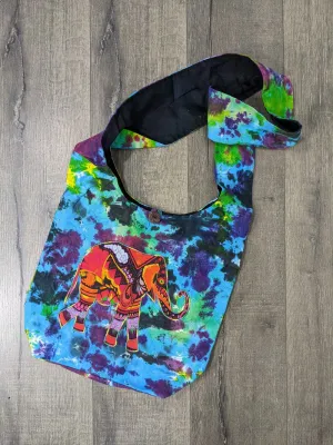 Elephant Tie Dyed Shoulder Bag