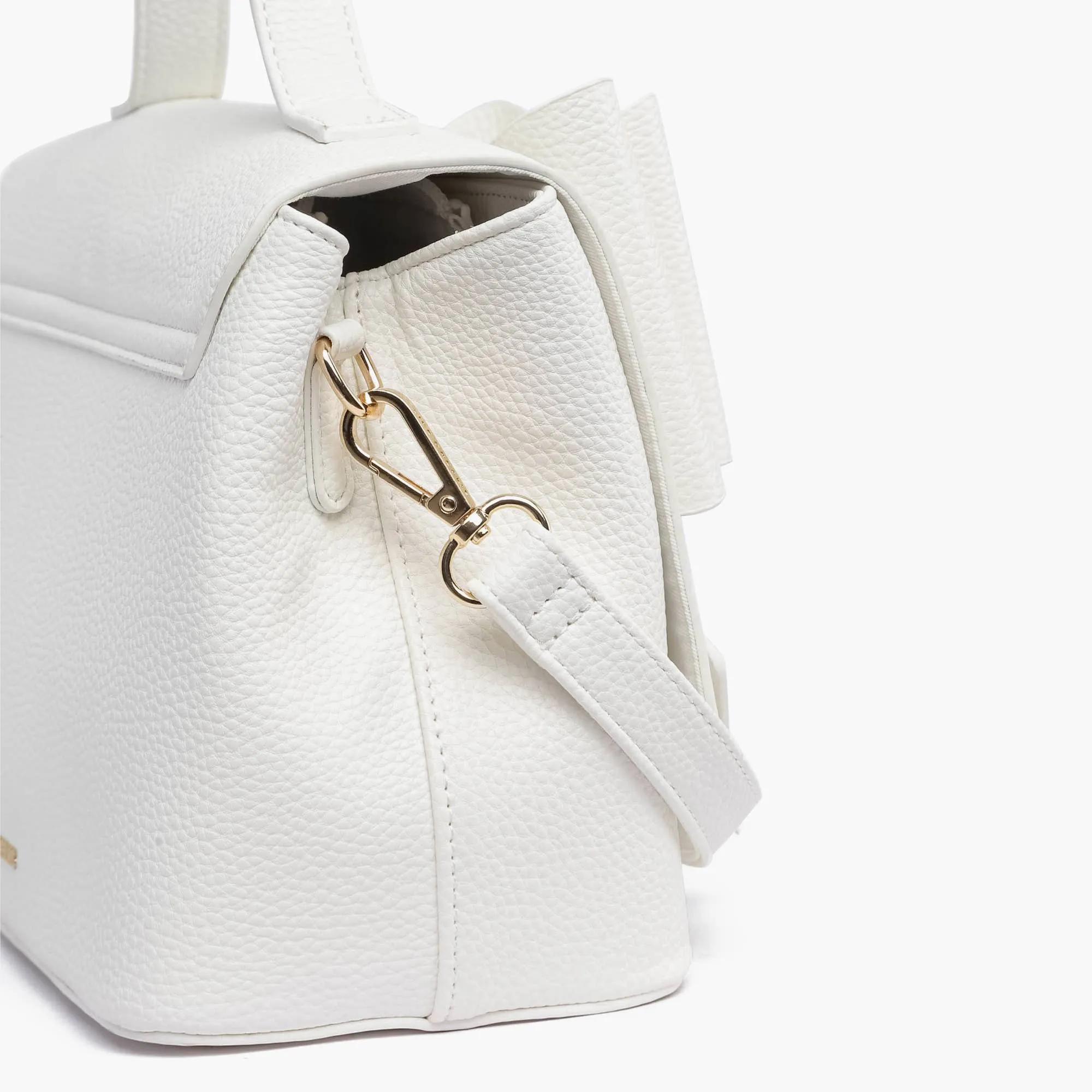 Eva Double Bow Satchel (Available in pink & white)