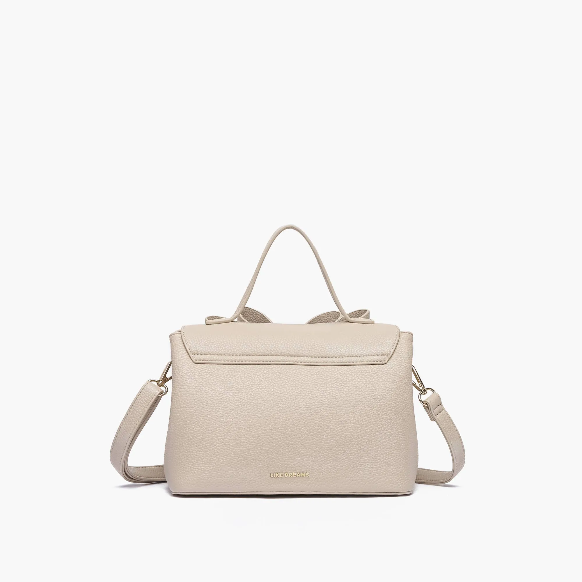 Eva Double Bow Satchel (Available in pink & white)