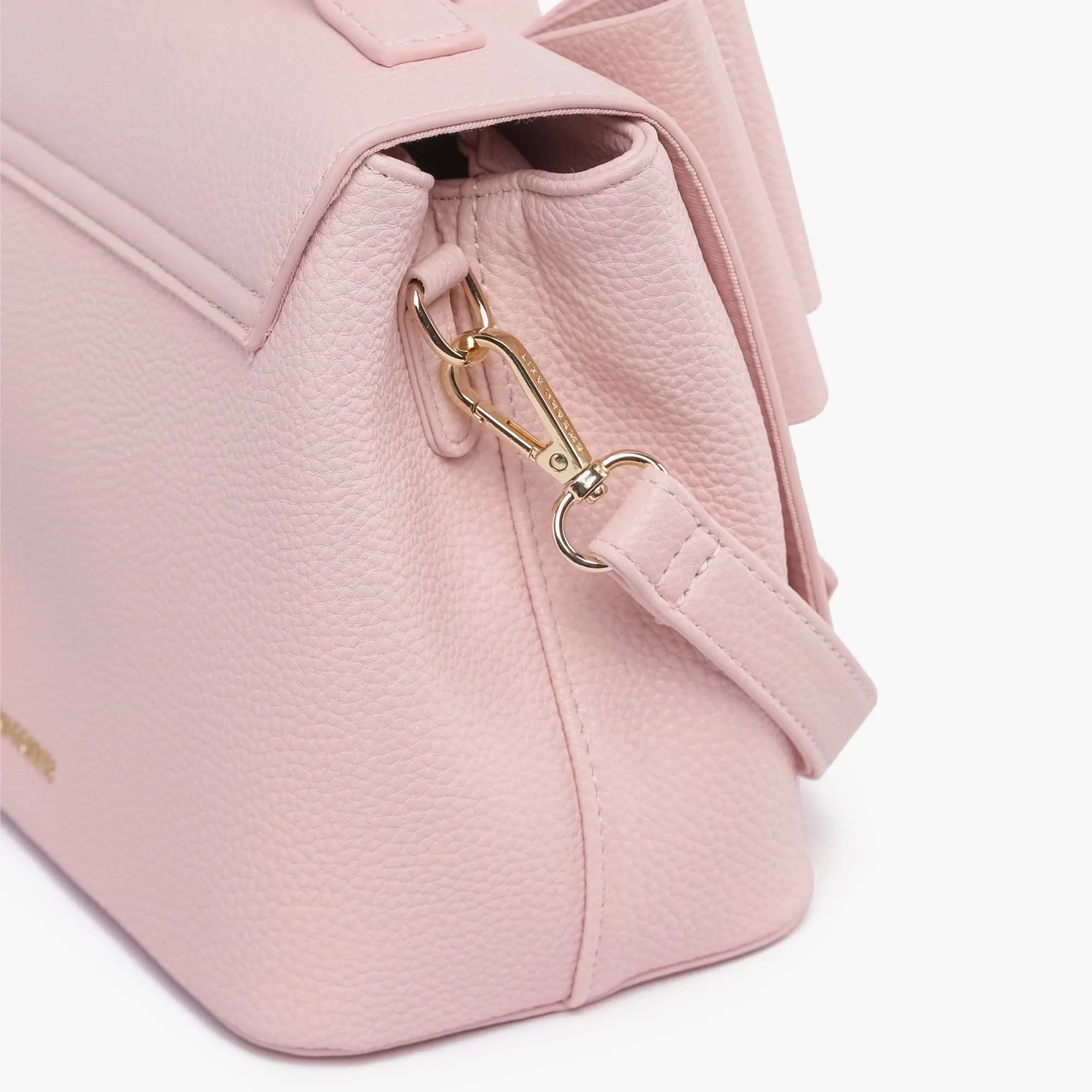 Eva Double Bow Satchel (Available in pink & white)