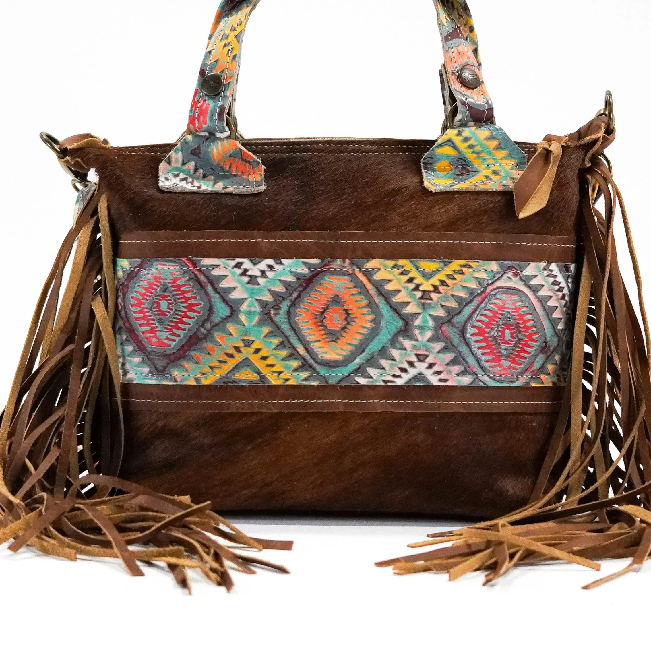 Fancy Annie - Brindle w/ Rainbow Aztec