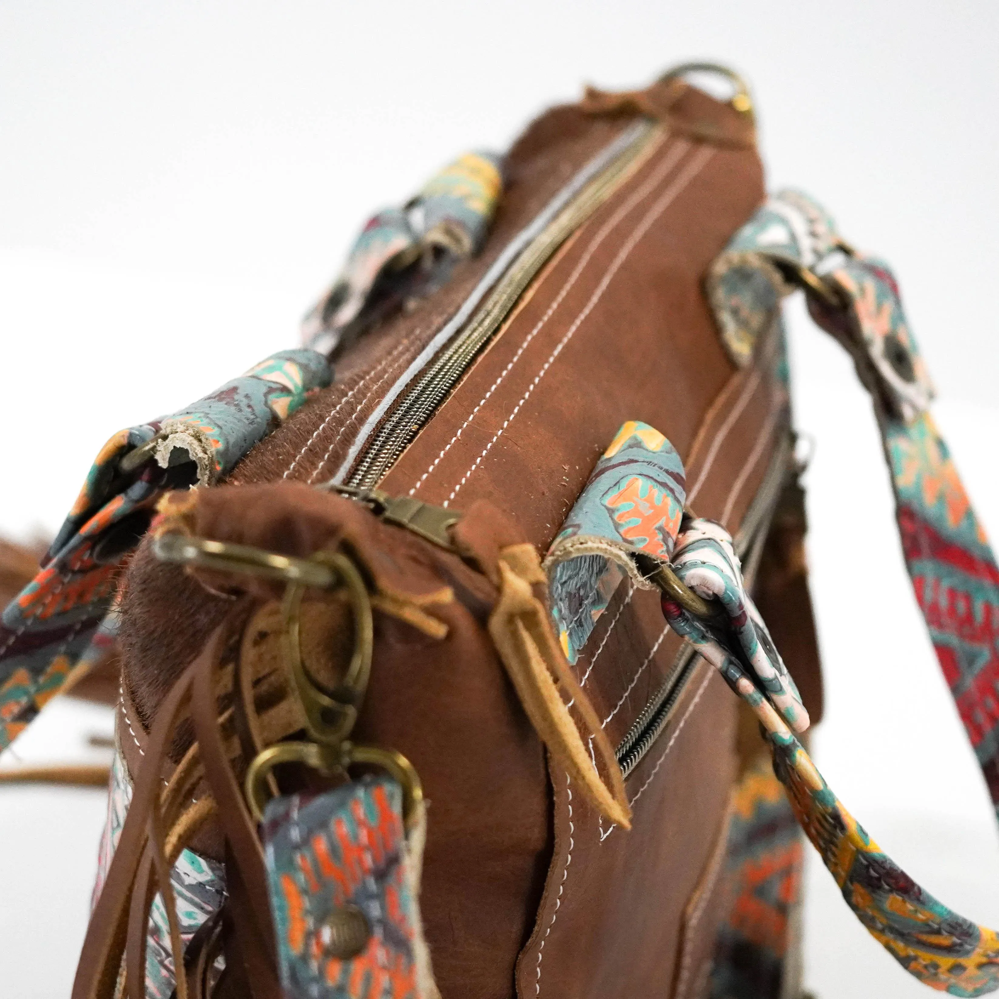 Fancy Annie - Brindle w/ Rainbow Aztec