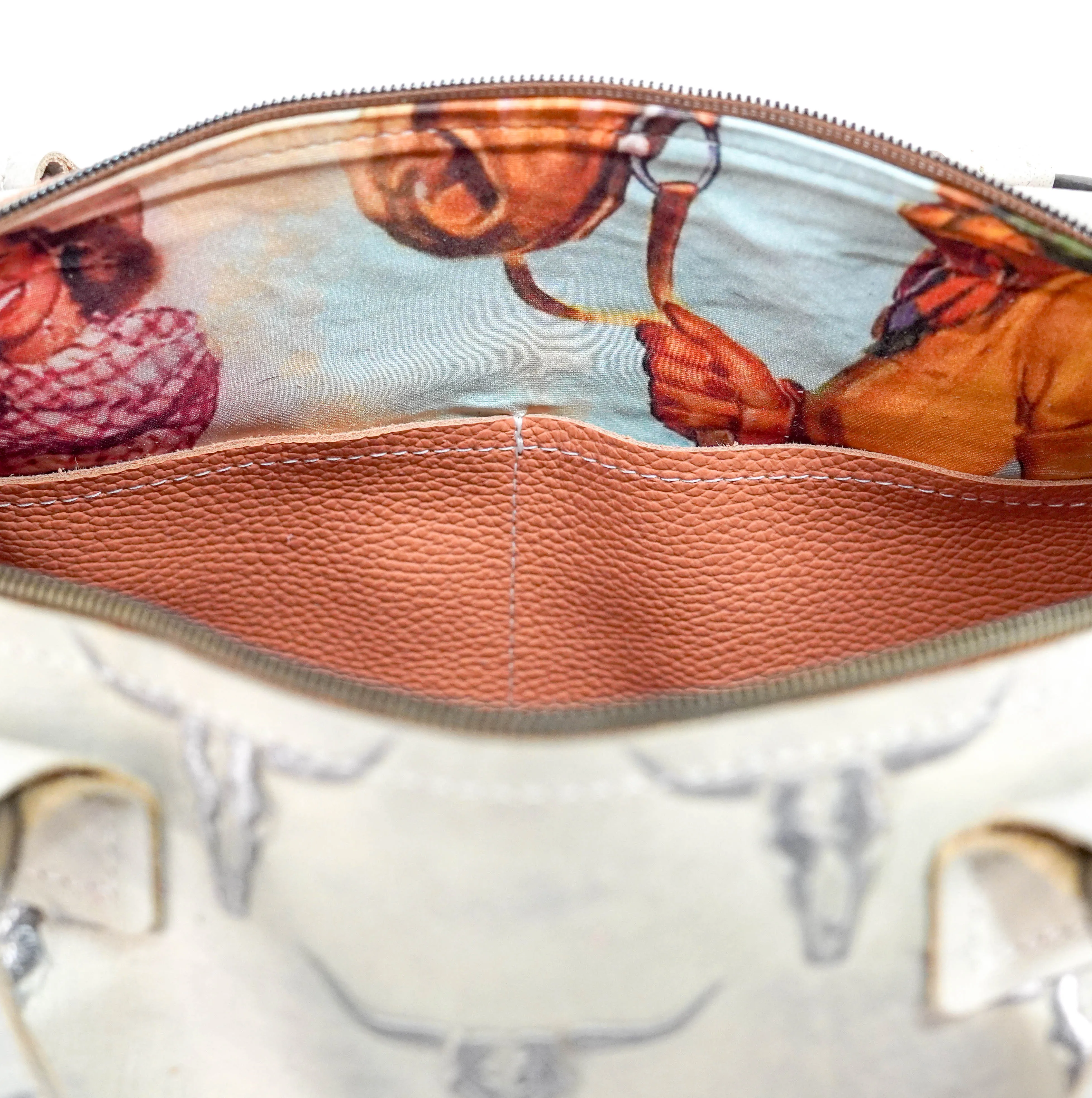 Fancy Oakley - Brindle w/ Ghost Skulls