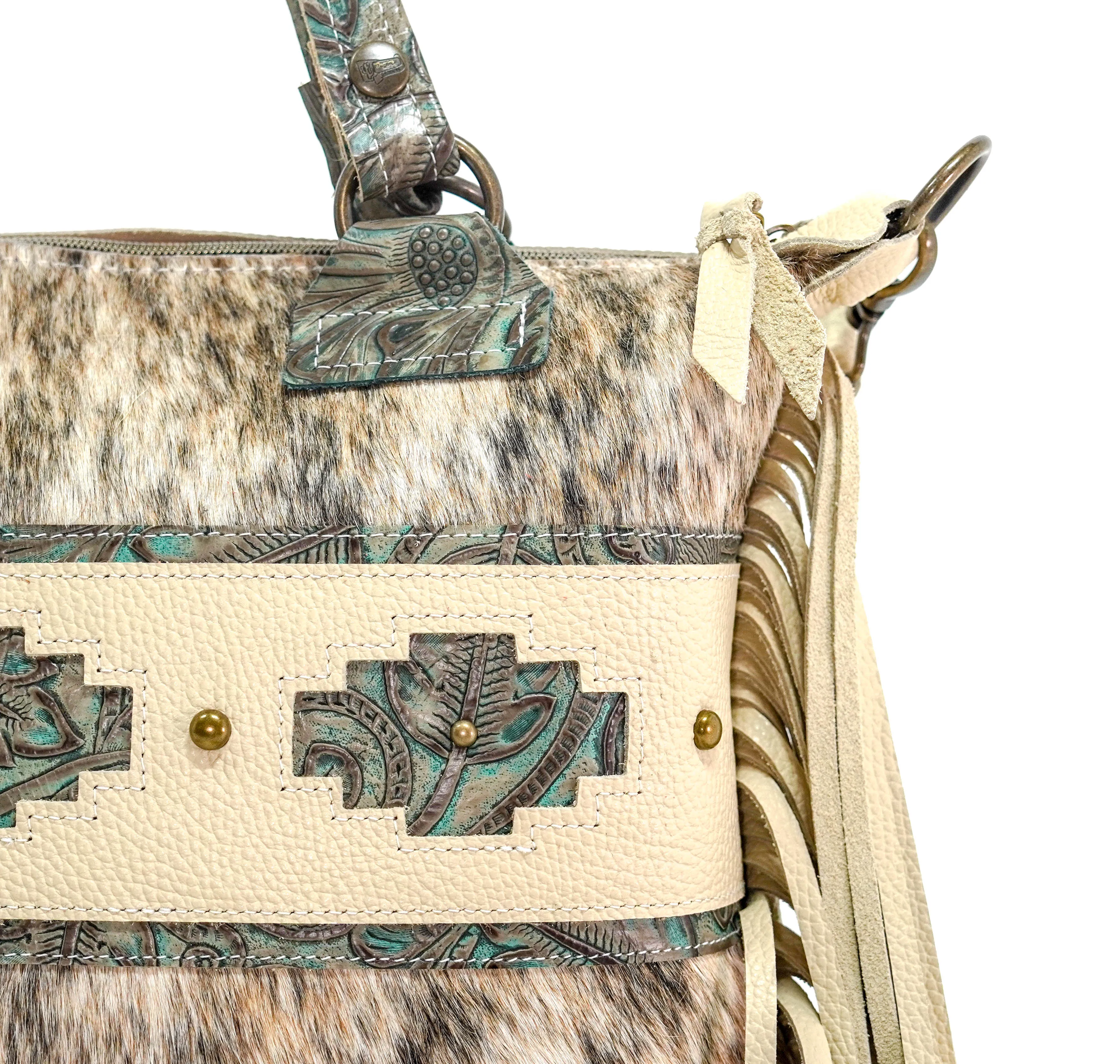 Fancy Oakley - Light Brindle w/ Turquoise Autumn