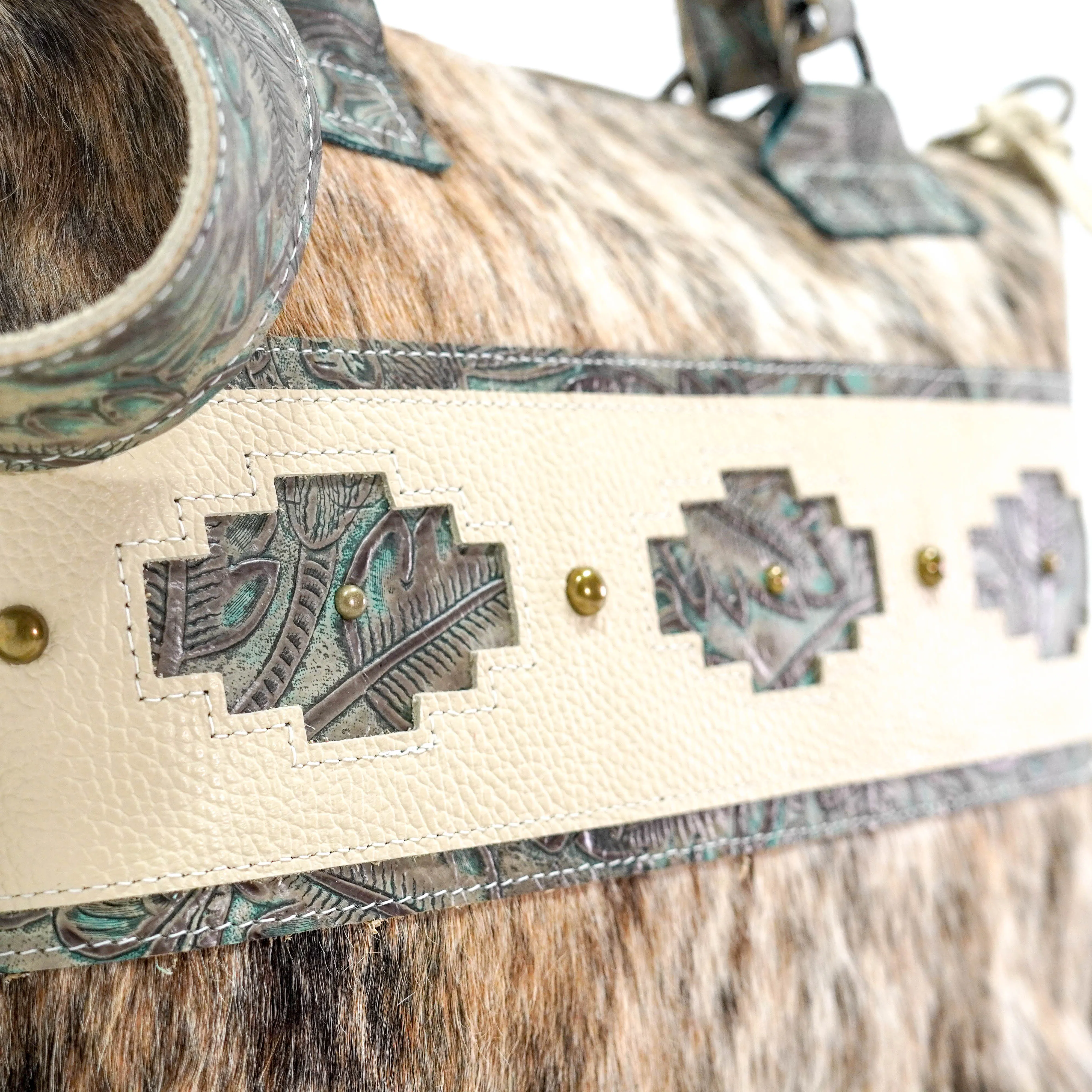 Fancy Oakley - Light Brindle w/ Turquoise Autumn