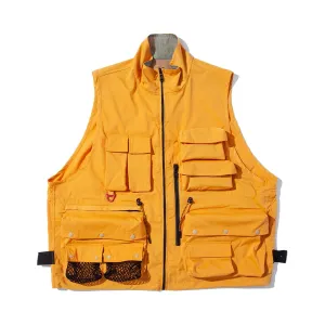 F/CE Men Flame Resistant Utility Vest Mustard