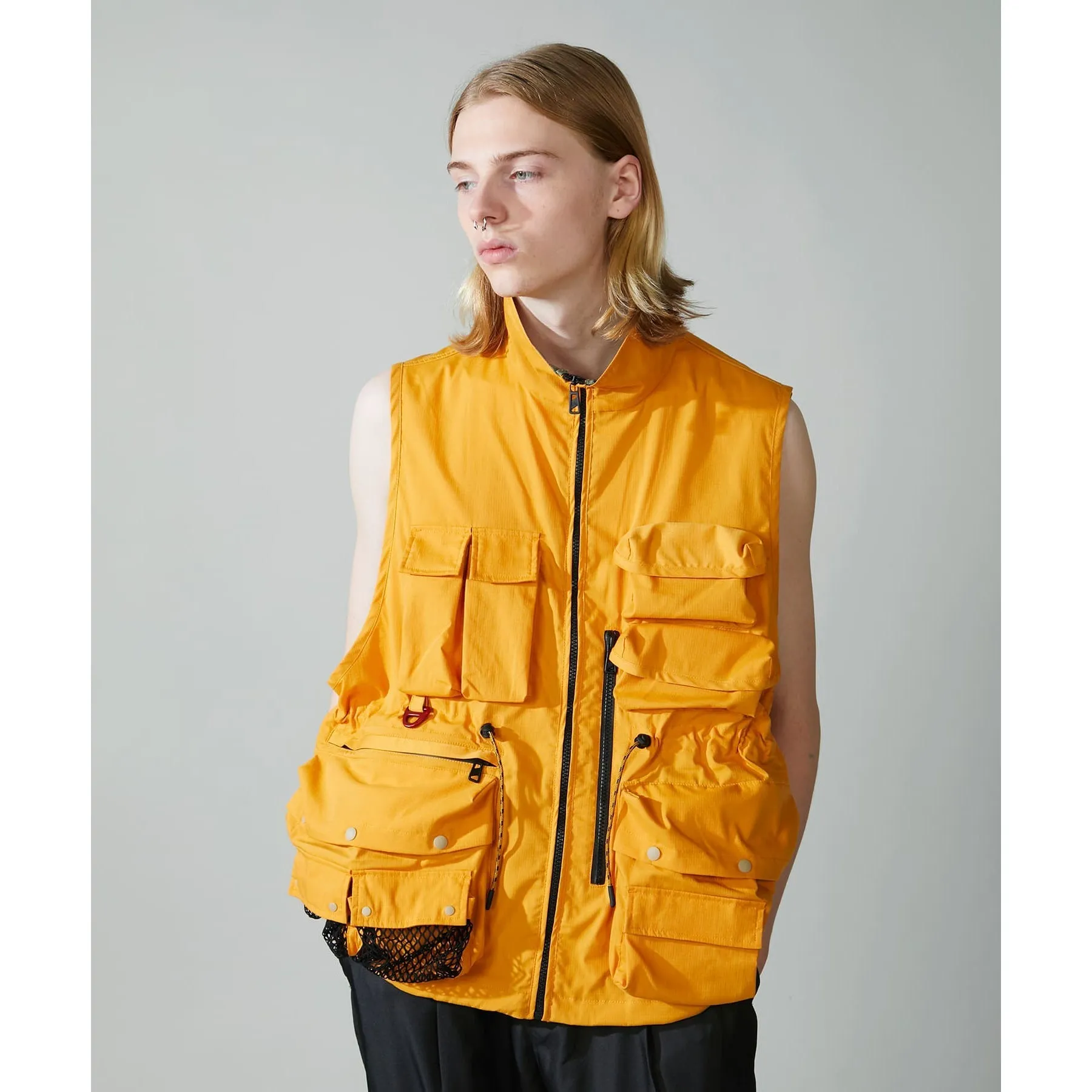 F/CE Men Flame Resistant Utility Vest Mustard