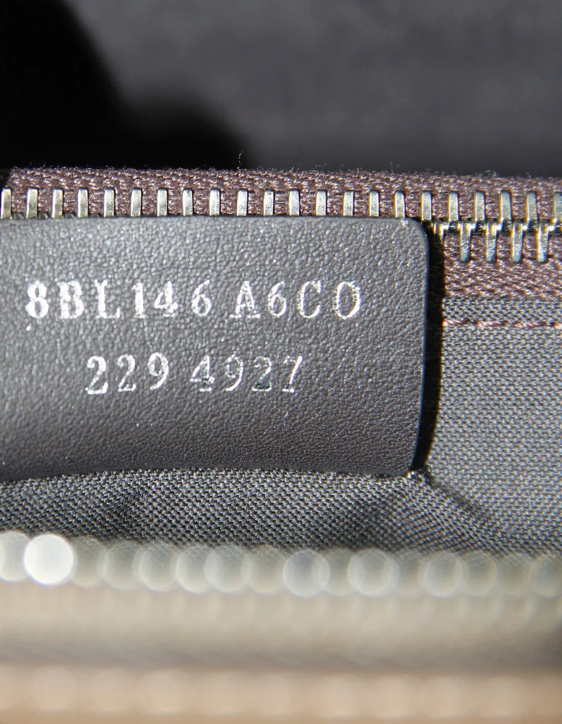 Fendi Brown Leather Monogram By The Way Medium Boston Bag