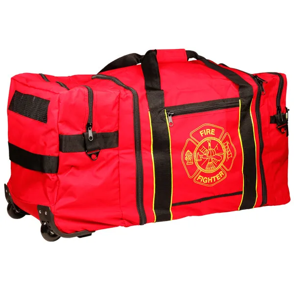 Fire Fighter Gear Bag with Wheels