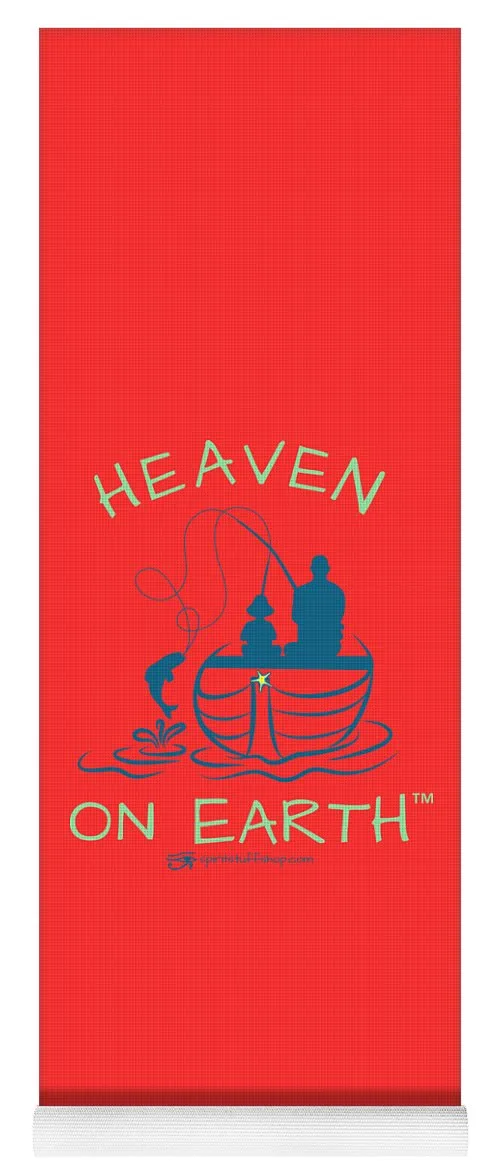 Fishing Heaven On Earth - Yoga Mat