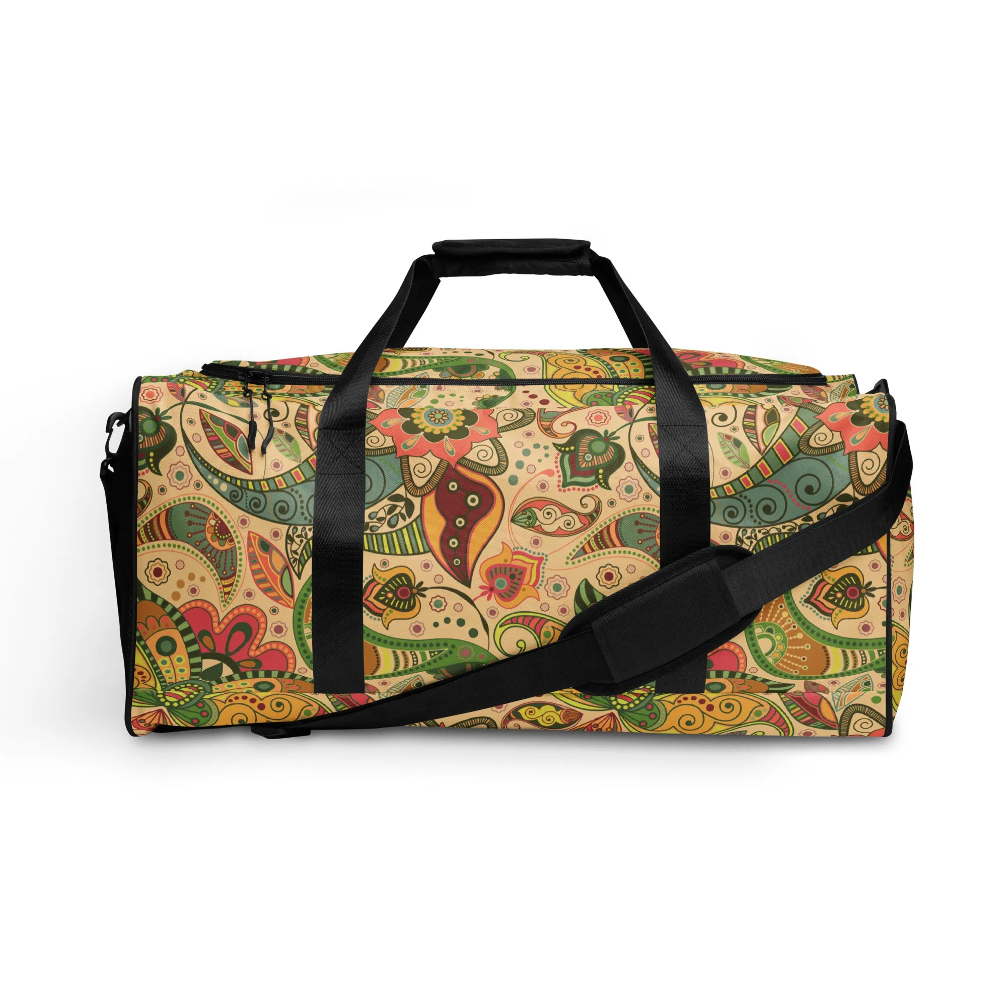 Floral Tribe - Sustainably Made Duffle Bag