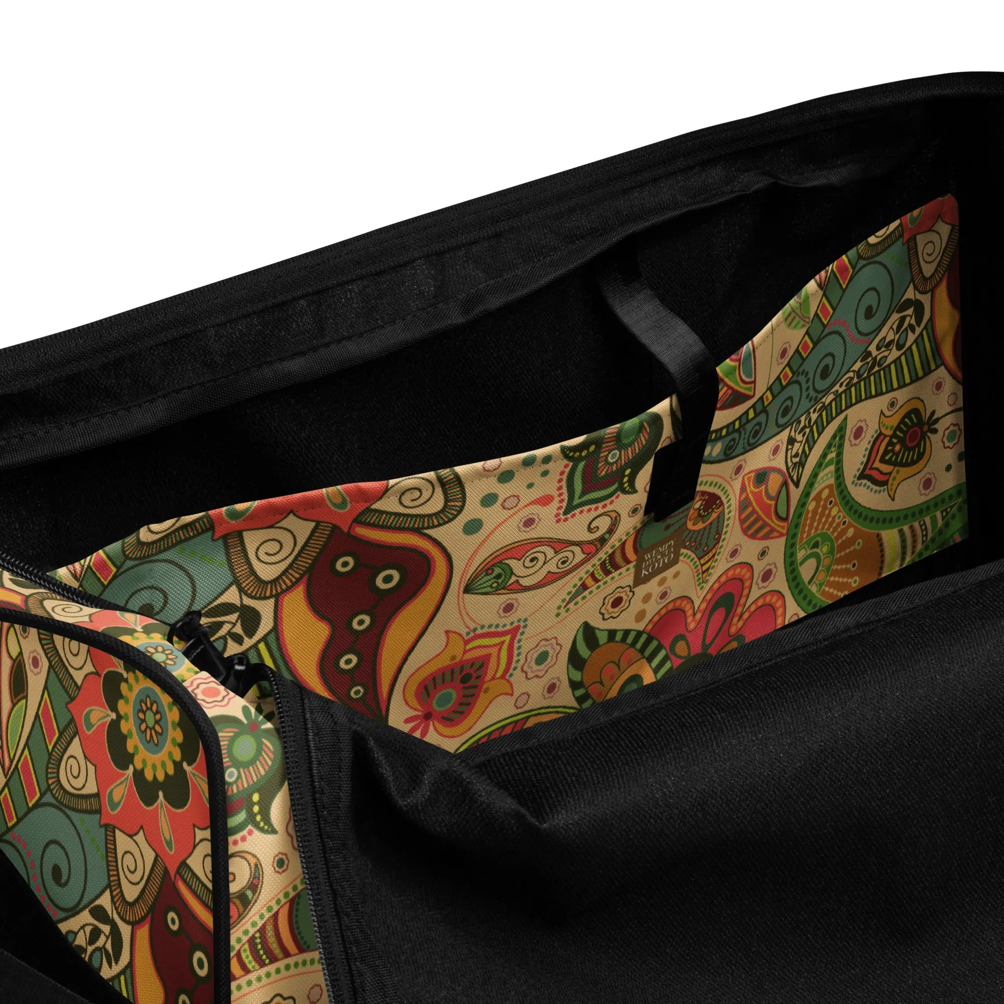 Floral Tribe - Sustainably Made Duffle Bag