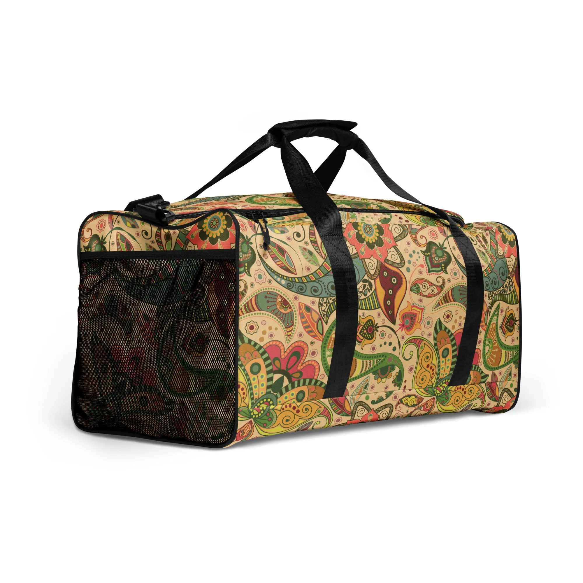 Floral Tribe - Sustainably Made Duffle Bag