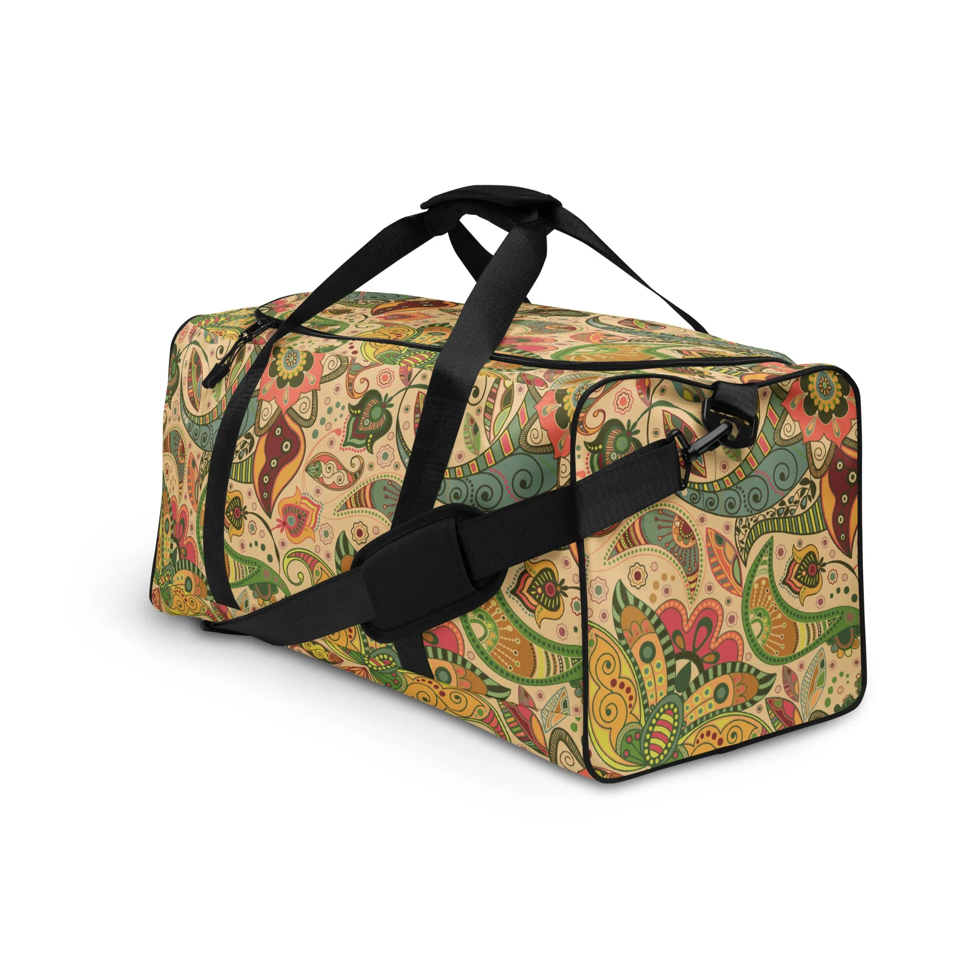 Floral Tribe - Sustainably Made Duffle Bag