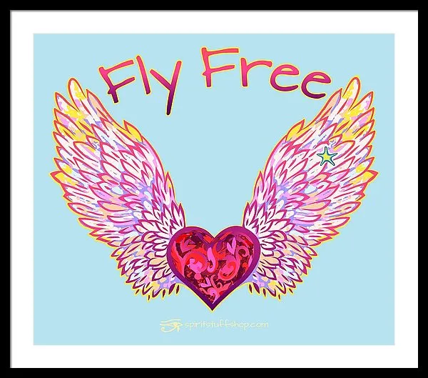 Fly Free - Framed Print