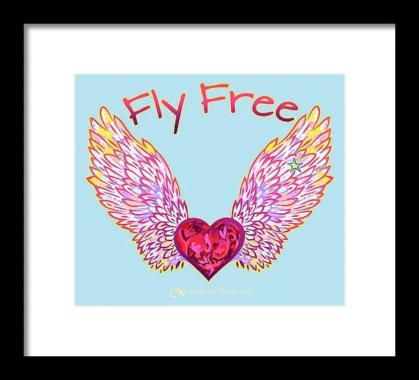 Fly Free - Framed Print