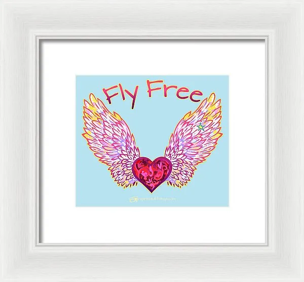 Fly Free - Framed Print