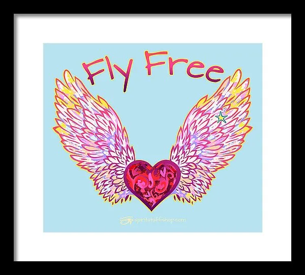 Fly Free - Framed Print