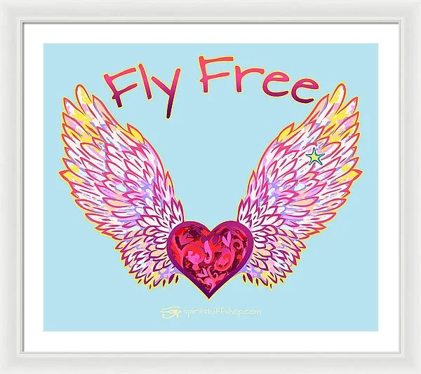Fly Free - Framed Print