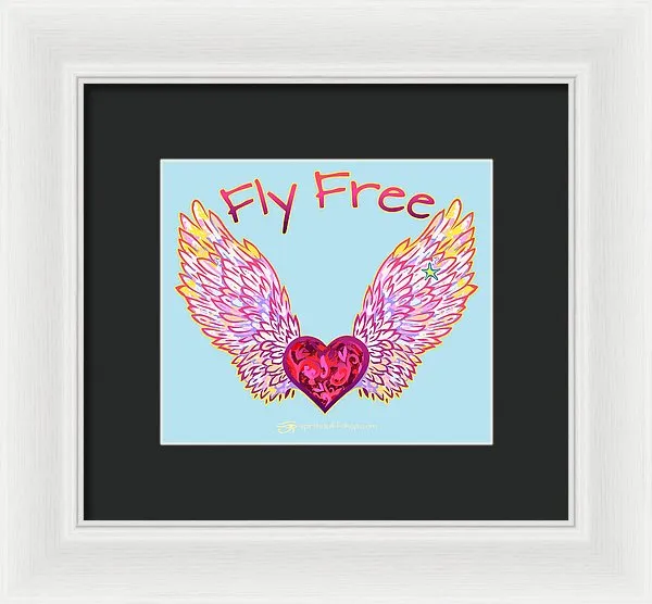 Fly Free - Framed Print