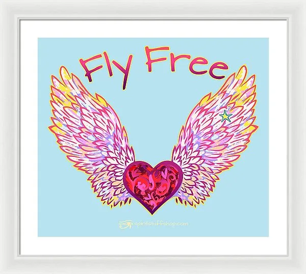 Fly Free - Framed Print